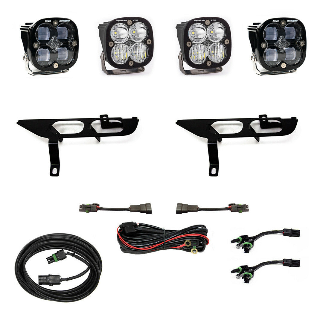 Baja Designs - 447699UP - Squadron SAE/Pro Fog Pocket Light Kit
