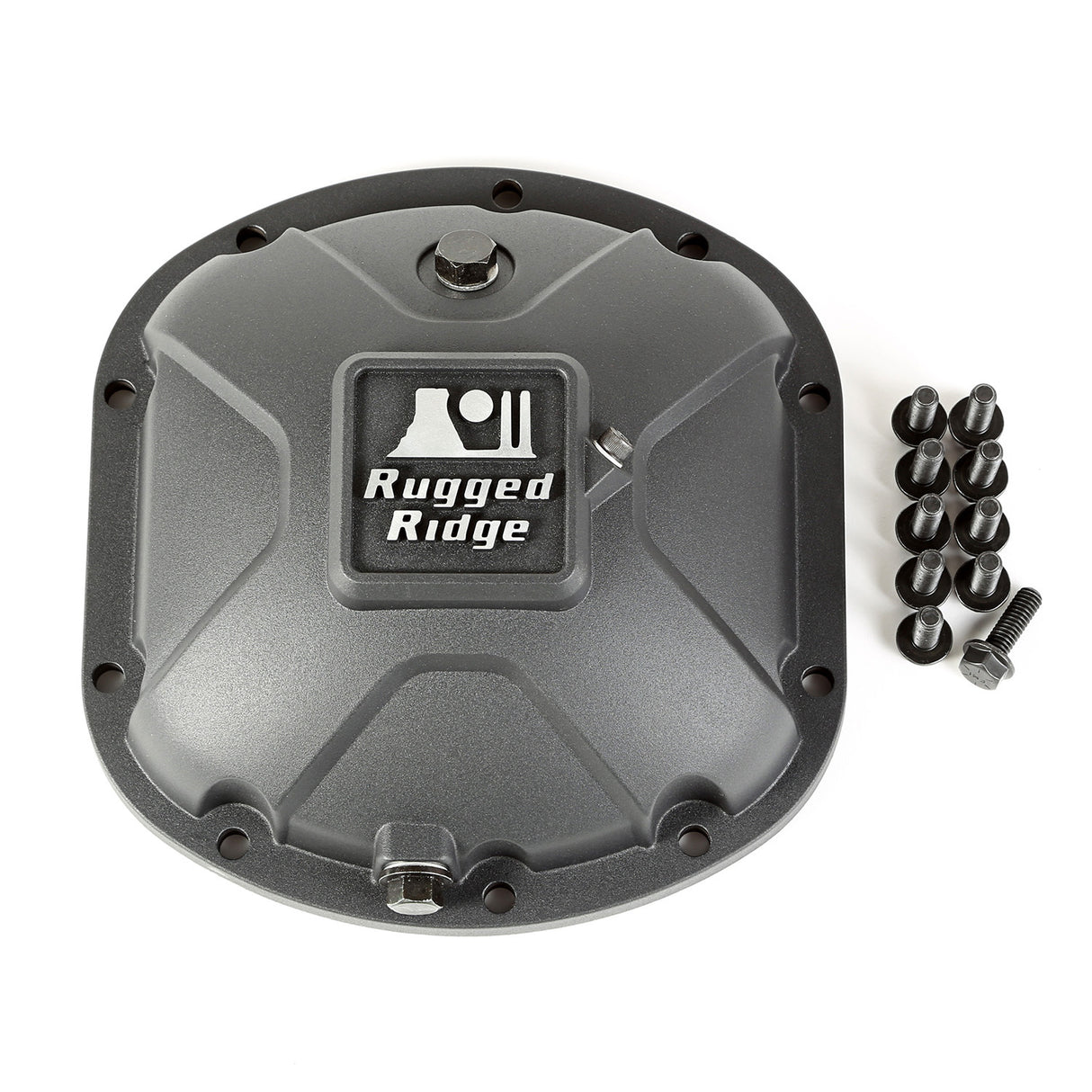 Boulder Aluminum Differential Cover, Dana 30, Black, Universal