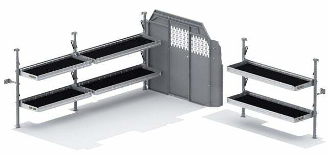 Holman - Folding Shelf Leg/ Ford Transit Low - 51TLL