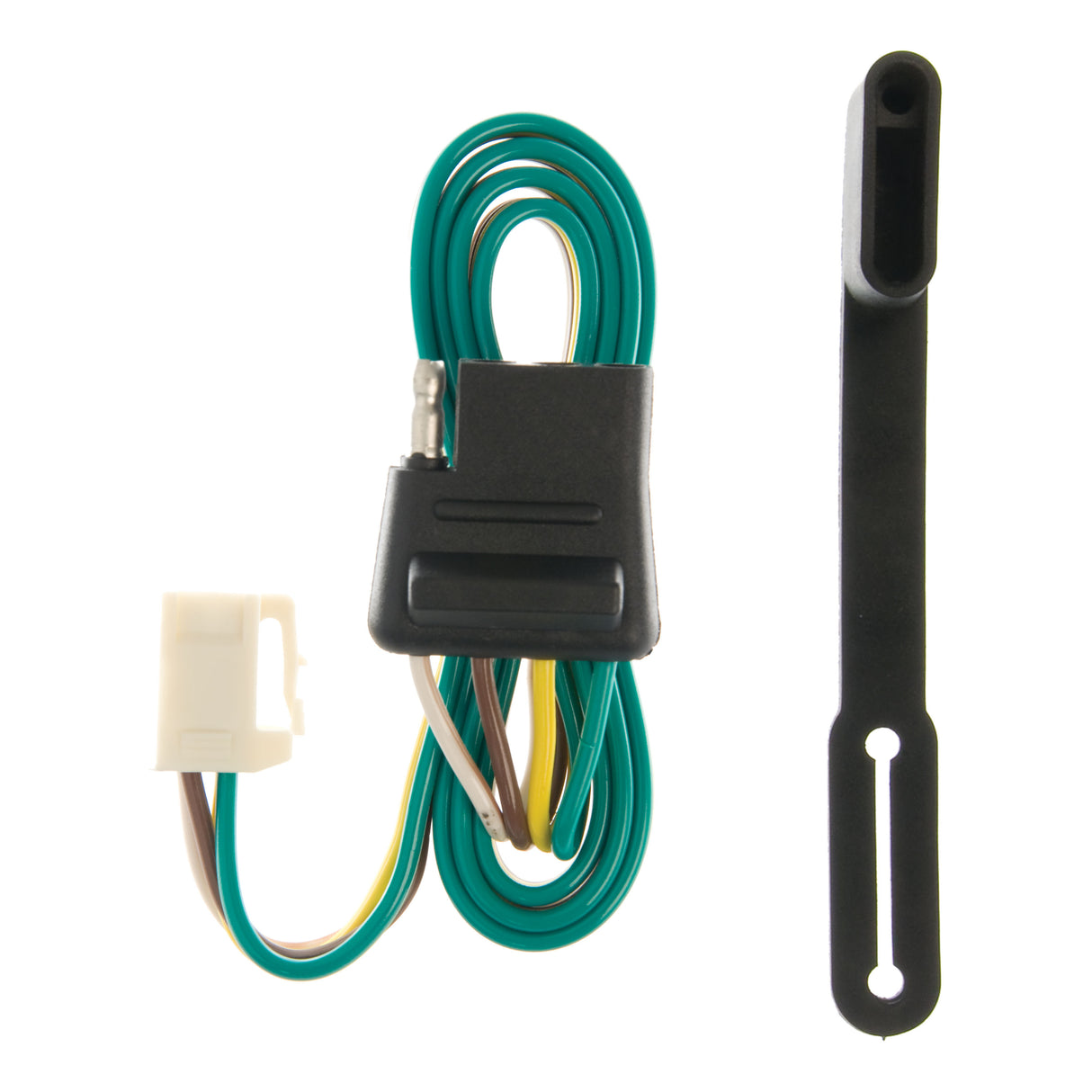 Curt - Custom 4-Flat, Select Ford Escape, Mazda Tribute, OEM Tow Package Required - 55255