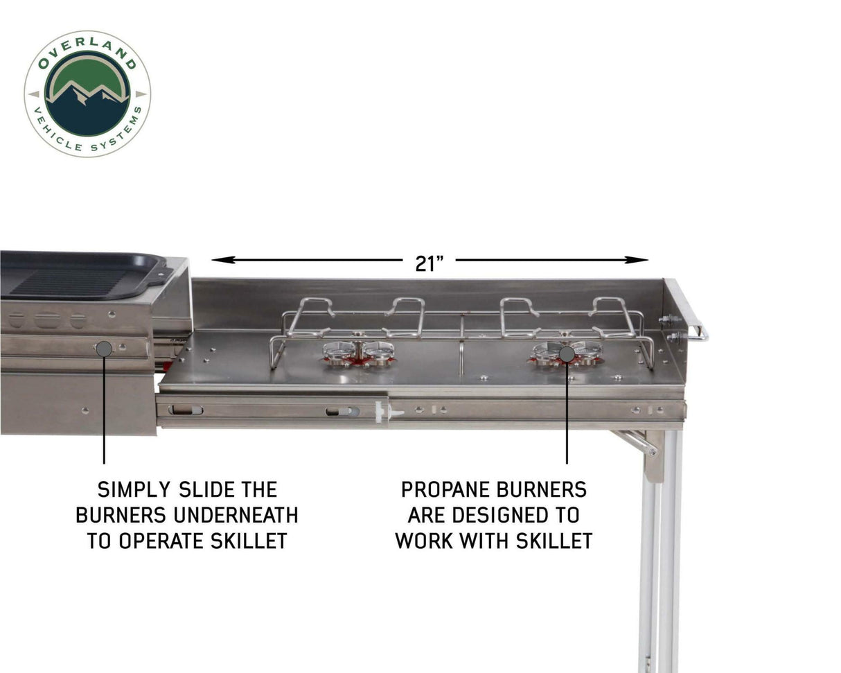 Overland Vehicle Systems - Cook With Portable Komodo Camp Kitchen - 30100001