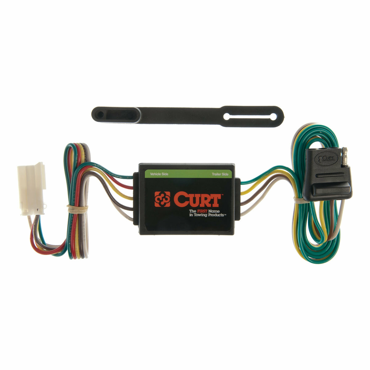 Curt - Custom 4-Flat, Select Isuzu Trooper, Acura SLX, OEM Tow Package Required - 55339