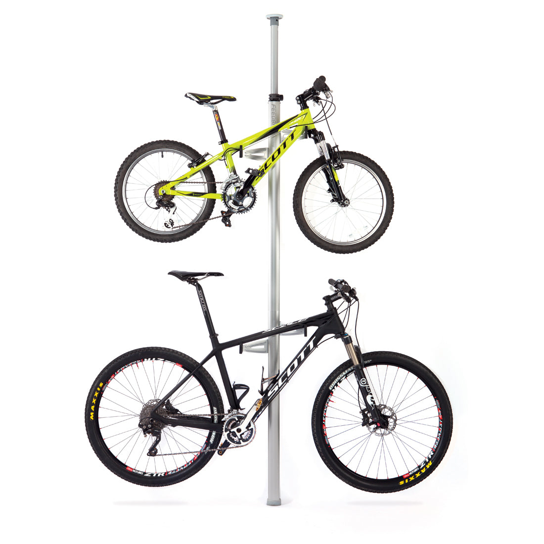 Feedback Sports - Velo Column (2-bike storage rack) Silver