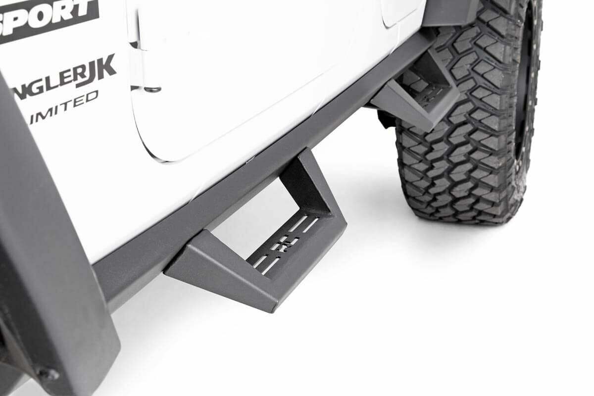 Rough Country 90765B Contoured Drop Steps - 90765B