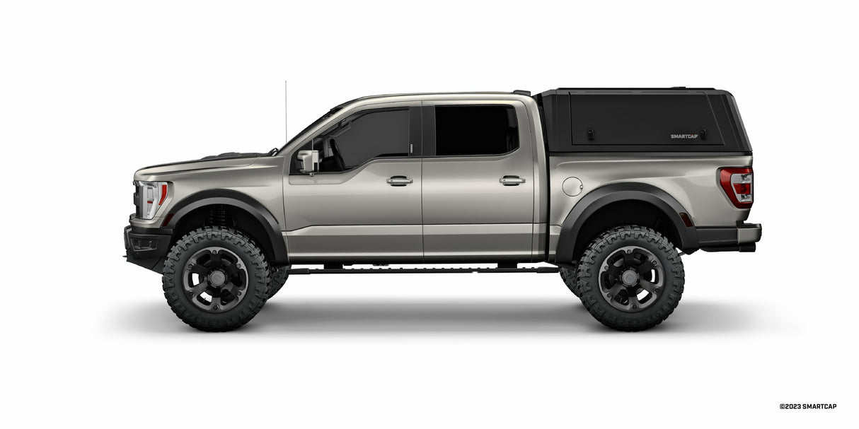 RSI SmartCap - F-150 Truck Bed Cap SmartCap EVOa Adventure Matte Black For 21-23 Ford F-150 5.5 Foot Short Bed SmartCap - EA0306-MB