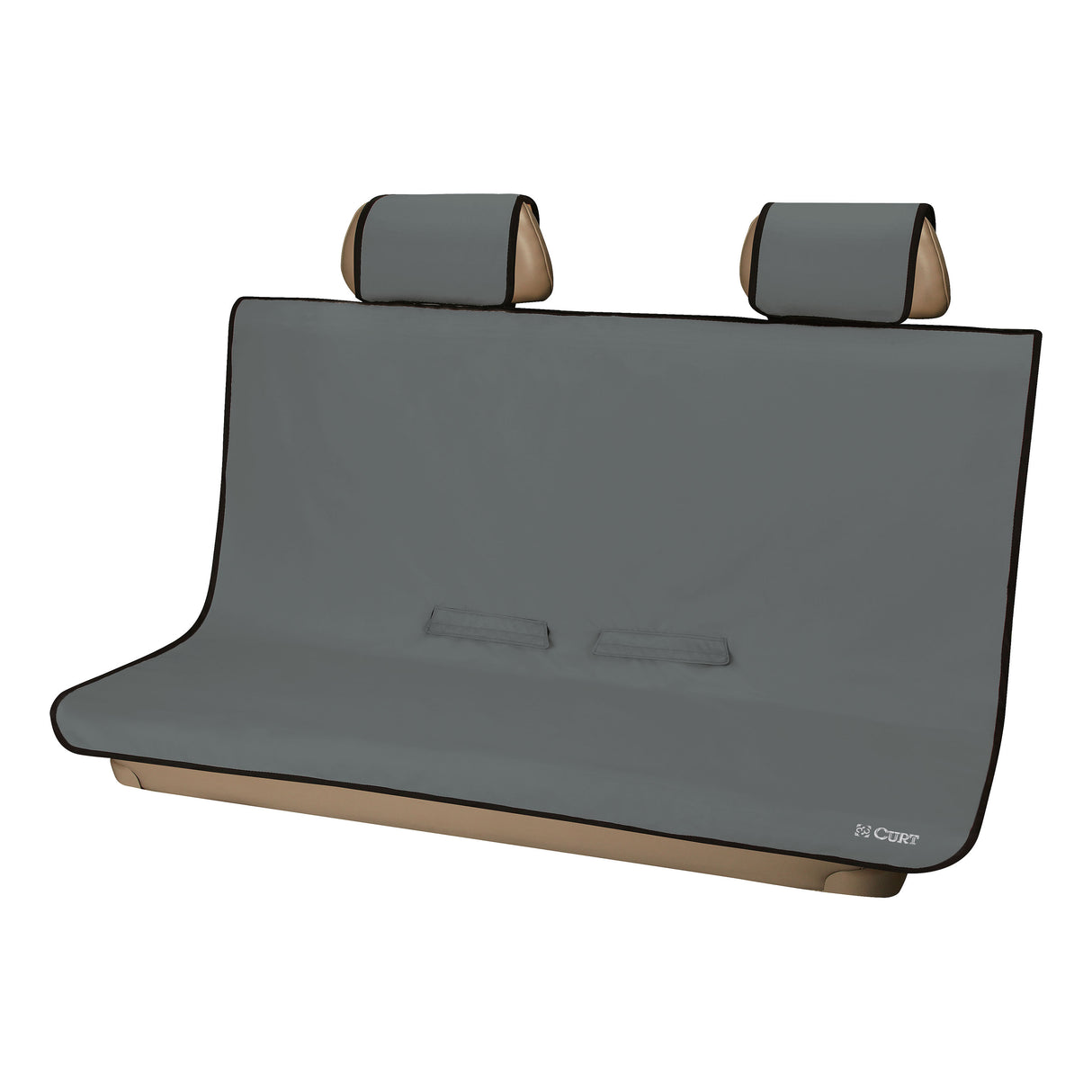Curt - Seat Defender 58" x 55" Removable Waterproof Grey Bench Seat Cover - 18510