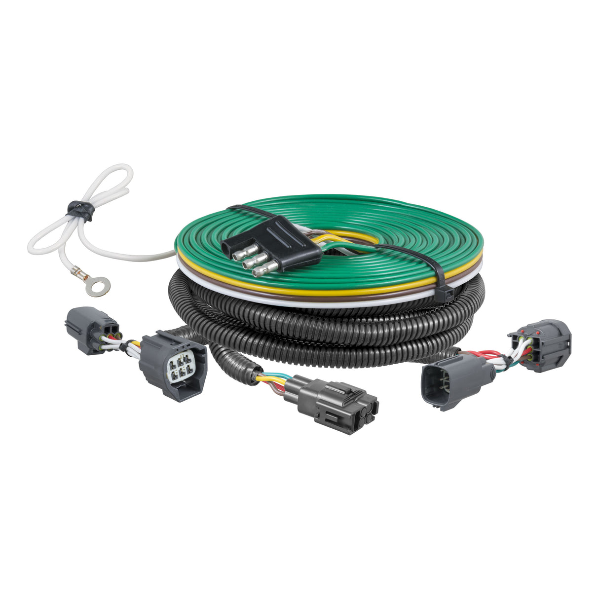 Curt - Custom Towed-Vehicle RV Wiring Harness, Select Dodge Nitro, Jeep Liberty - 58937