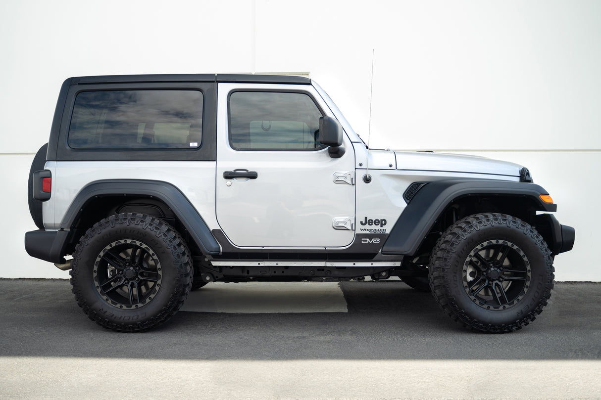 DV8 Offroad - Jeep Wrangler JL 2-Door Rock Skins - SRJL-29