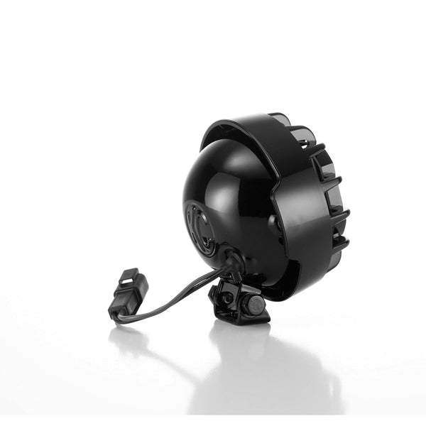 KC Hilites - 4" Rally 400 Halogen Single Light - Black - KC #1490 (Spread Beam) - 1490