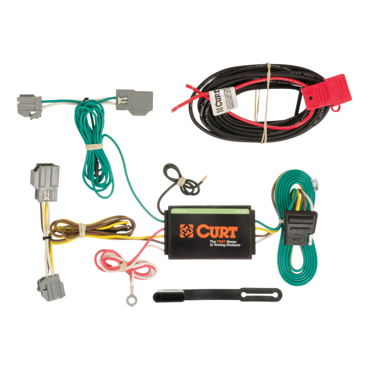 Curt - Custom Wiring Harness, 4-Way Flat Output, Select Chevrolet Impala - 56188