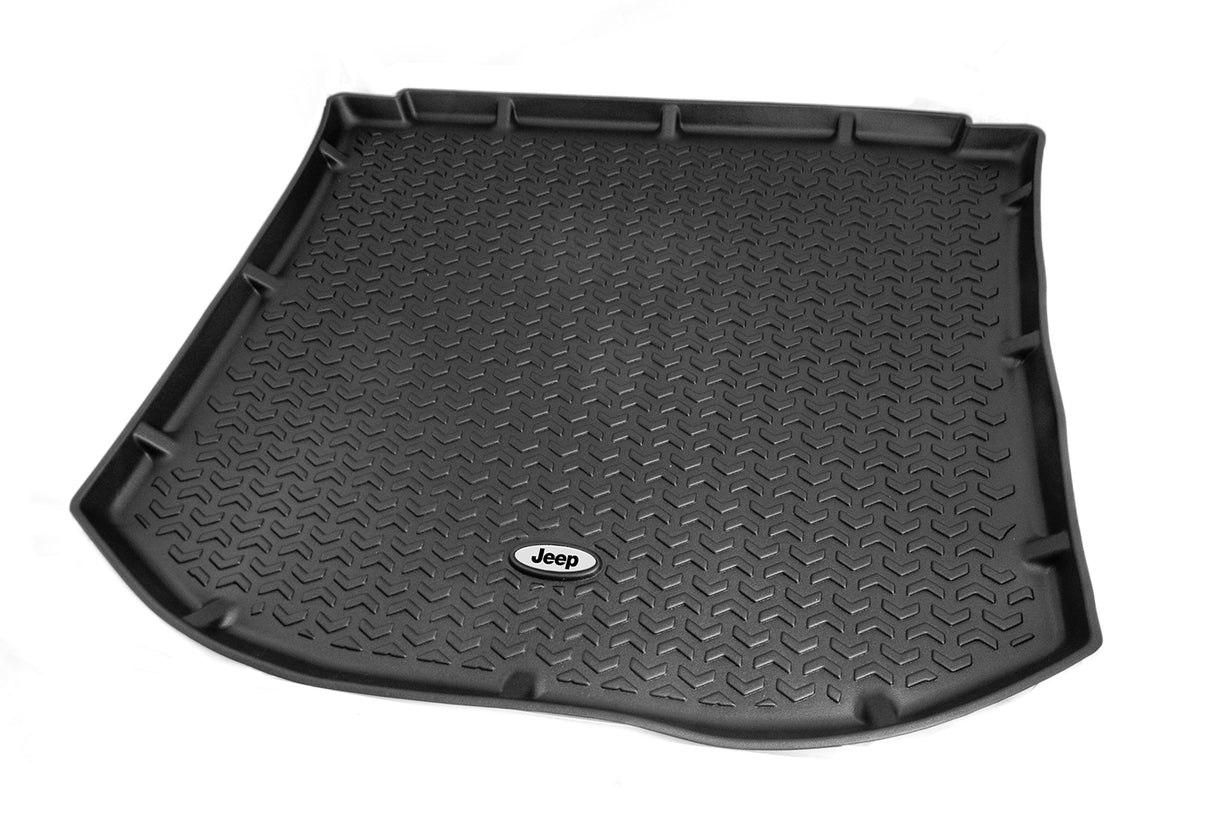 Rugged Ridge - Cargo Liner, Black, Jeep Logo; 84-01 Jeep Cherokee XJ - DMC-12975.29
