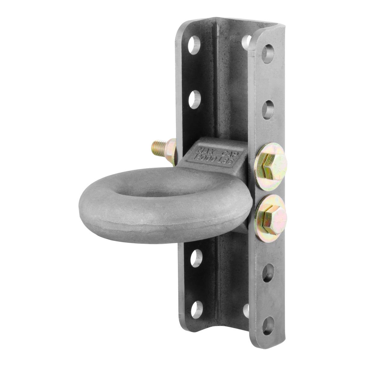Curt - Adjustable Lunette Ring (12,000 lbs., 3" Eye, 11-3/4" Channel Height) - 48640