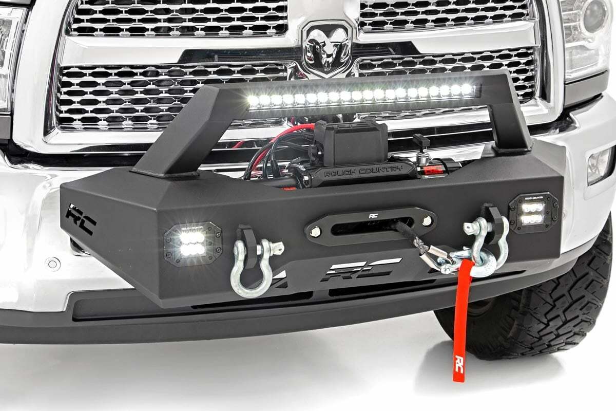 Rough Country - EXO Winch Mount Kit - Ram 2500 2WD 4WD (2014-2018) - 31007