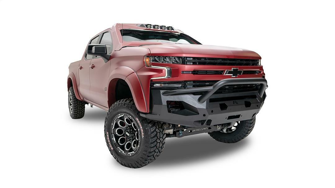 Fab Fours - 2019-2021 Chevy 1500 Matrix front w/ pre-runner guard - CS19-X4052-1