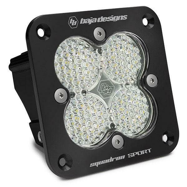 Baja Designs - 551006 - Squadron Sport Black Flush Mount LED Auxiliary Light Pod