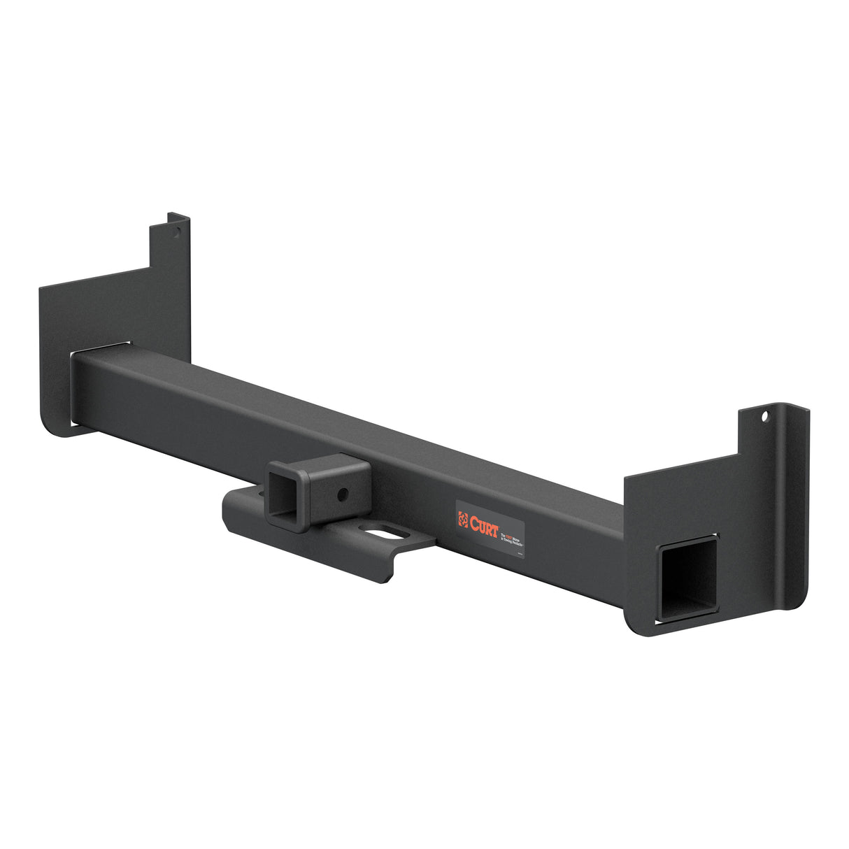 Curt - Universal Weld-On Trailer Hitch, 2" Receiver (Up to 44" Frames, 9" Drop) - 15927