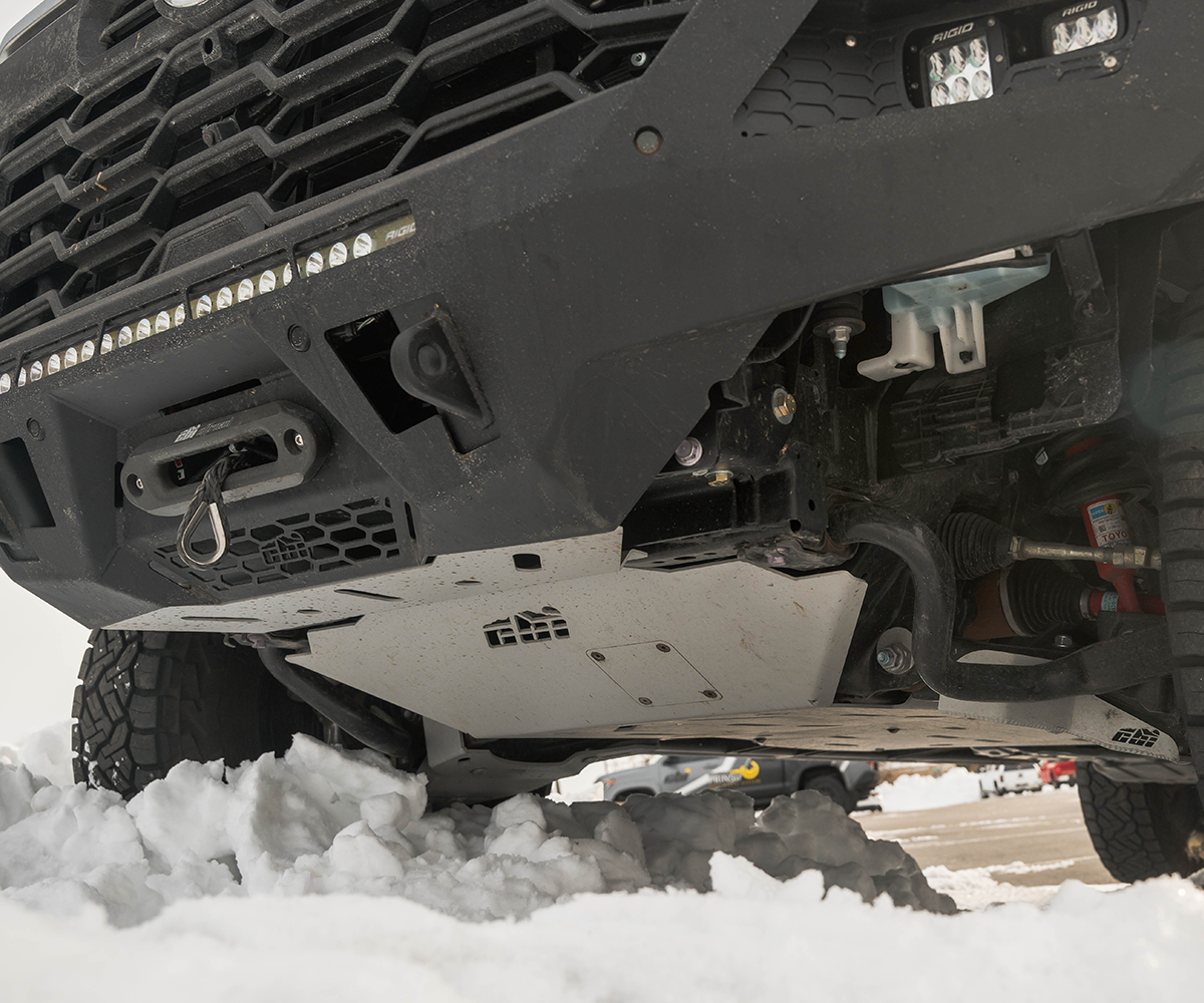 CBI - 3rd Gen Toyota Tundra Transition Skid Plate (Full Bumper) / Bare Metal - 300-000-012-053