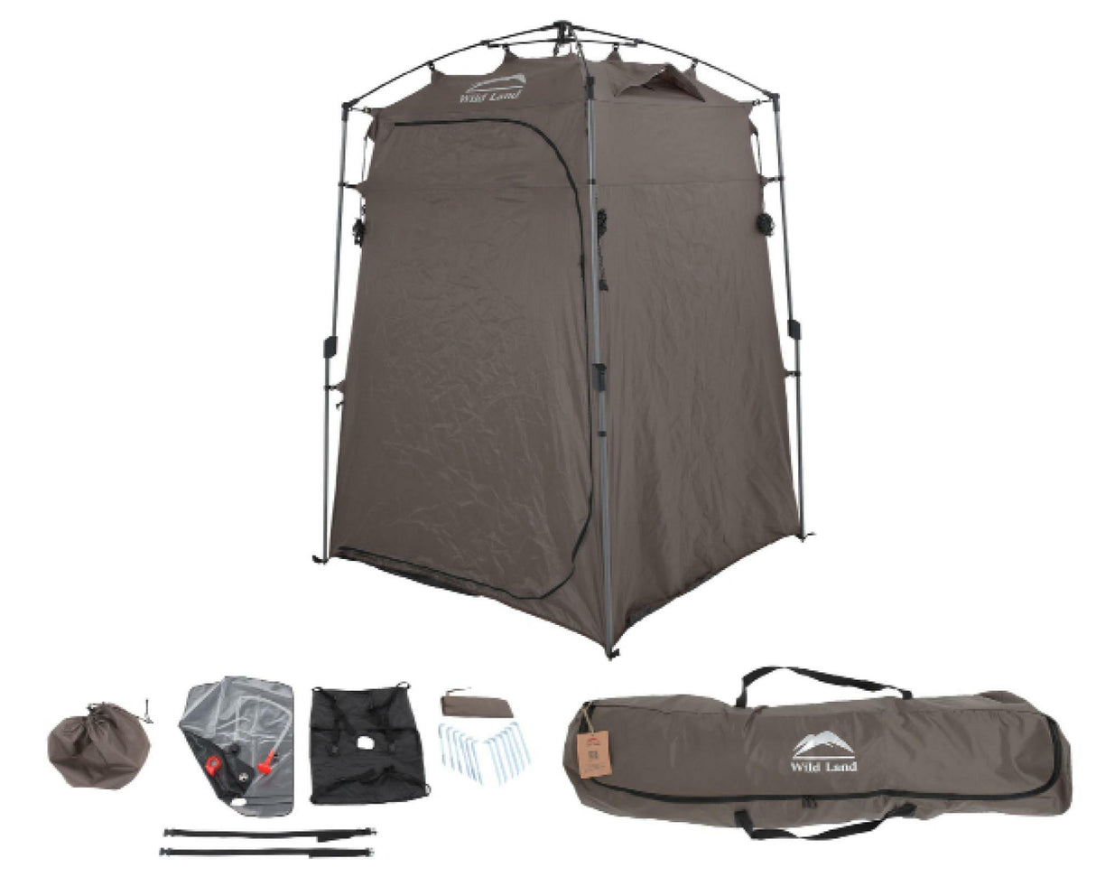 Overland Vehicle Systems - OVS Instant Portable Pop Up Shower Tent With Storage Bag - 26019910
