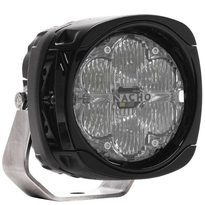 Nacho Offroad Technology - NACHO Quatro SAE Spot Combo Amber Lens - PM491