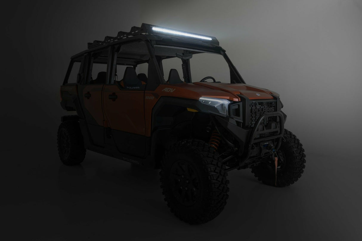 Roof Rack - 40(in.) Black Single Row - Polaris XPEDITION ADV 5
