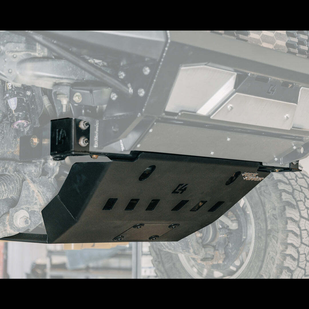 C4 Fabrication - Tacoma Rock Runner Front Skid Plate w/Cross Member Delete/ 3rd Gen / 2016-2023 - 1200-5516