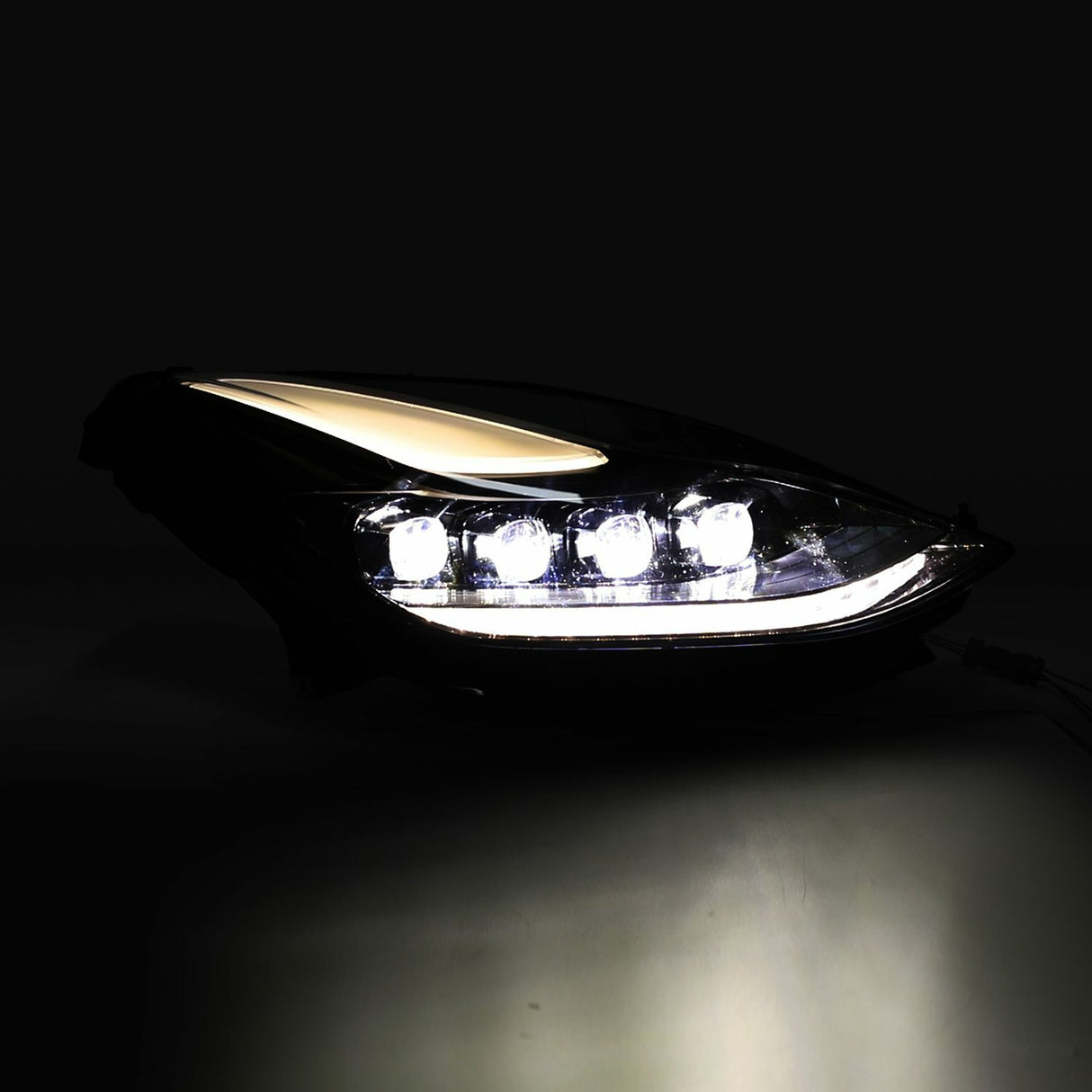 AlphaRex 880860 Projector Headlights Black