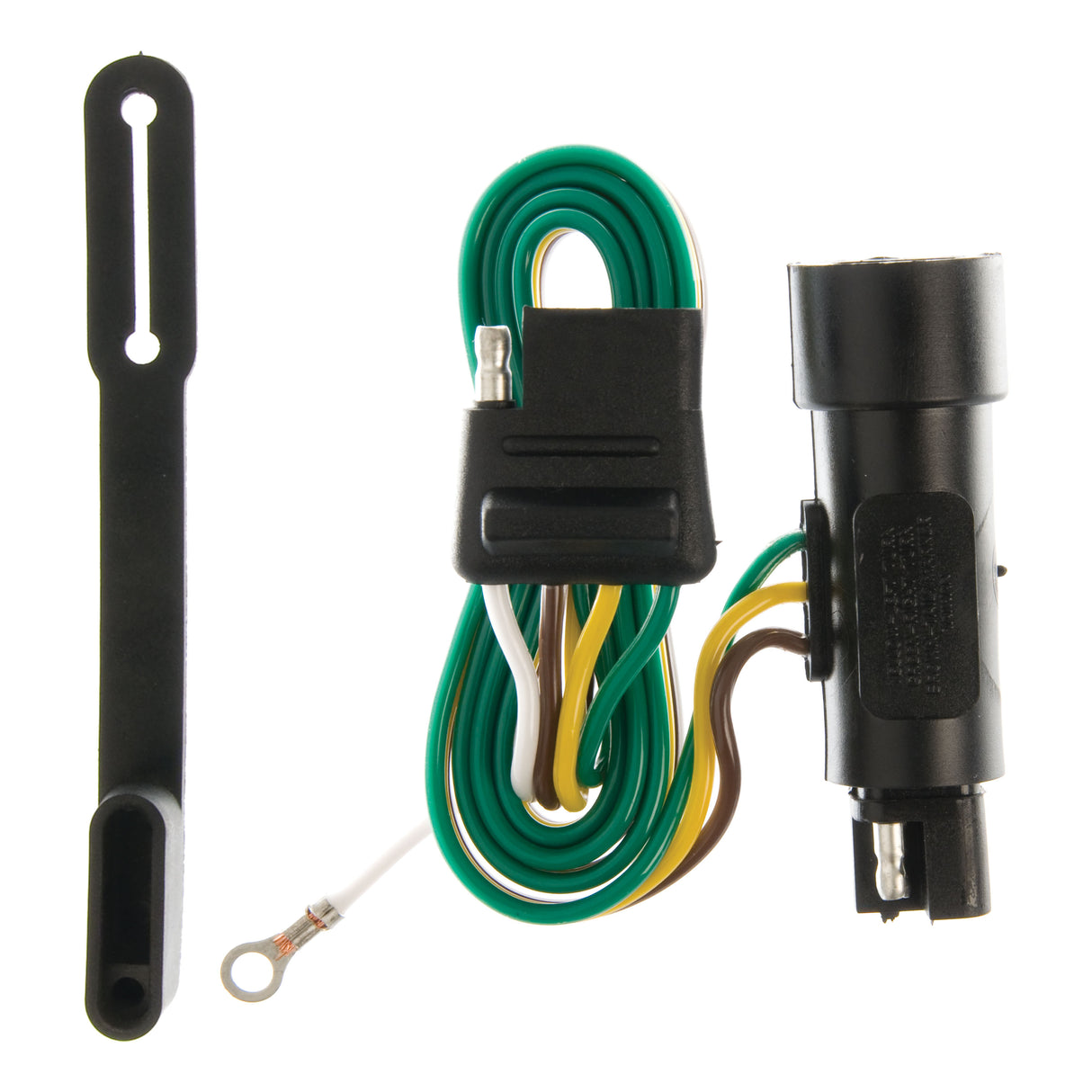 Curt - Custom Wiring Harness, 4-Way Flat Output, Select Ford F-150, F-250, F-350 - 55301