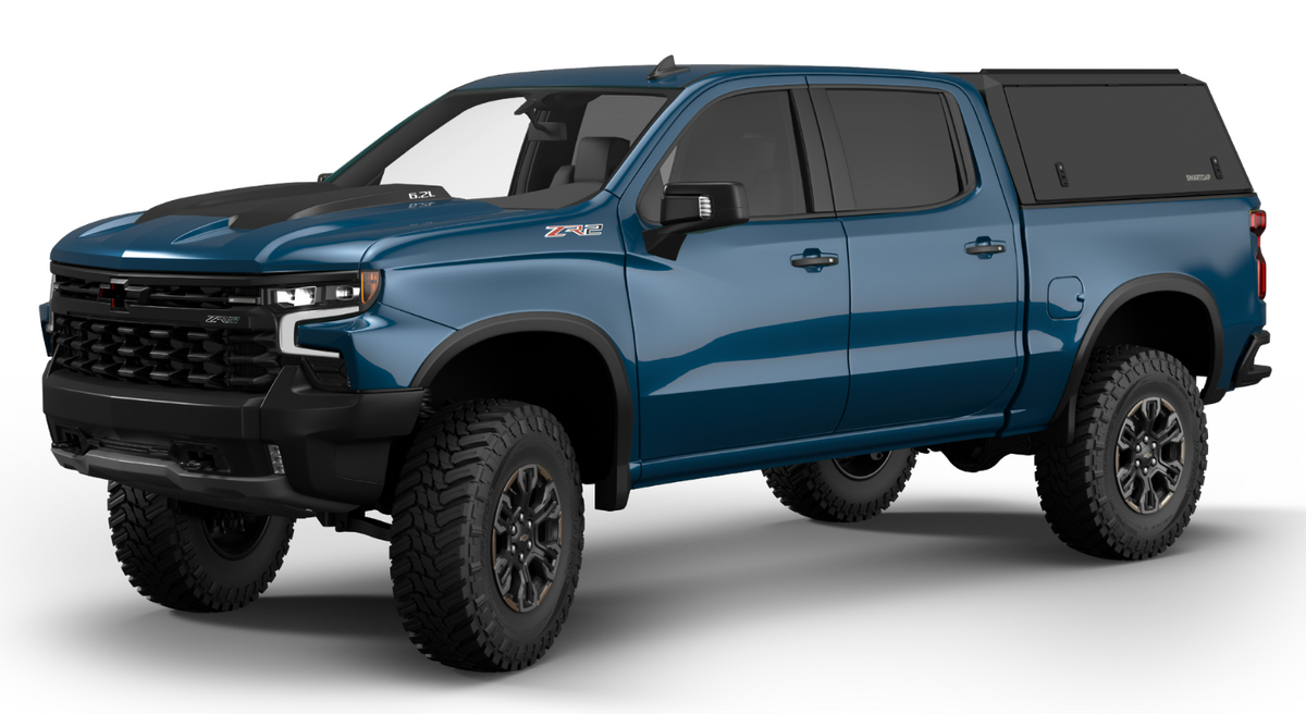 RSI SmartCap - F-150 Truck Bed Cap Edge Defender Matte Black 21-26 Ford F-150 8 Foot Long Bed - ED0335-BN