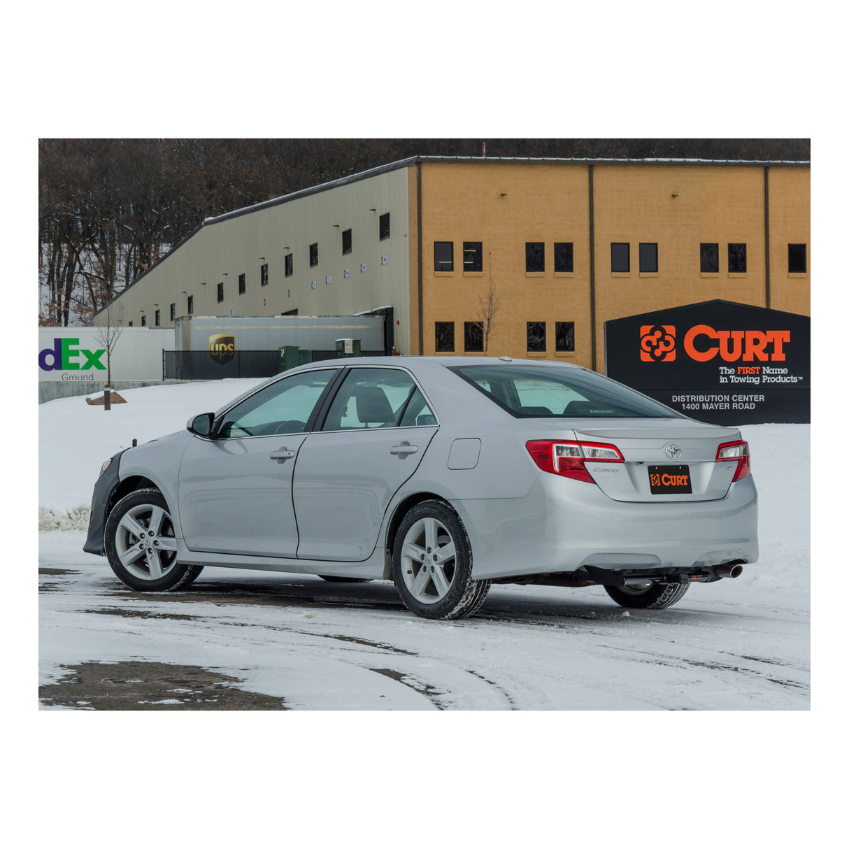 Curt - Class 2 Trailer Hitch, 1-1/4" Ball Mount, Select Toyota Avalon, Camry - 121073