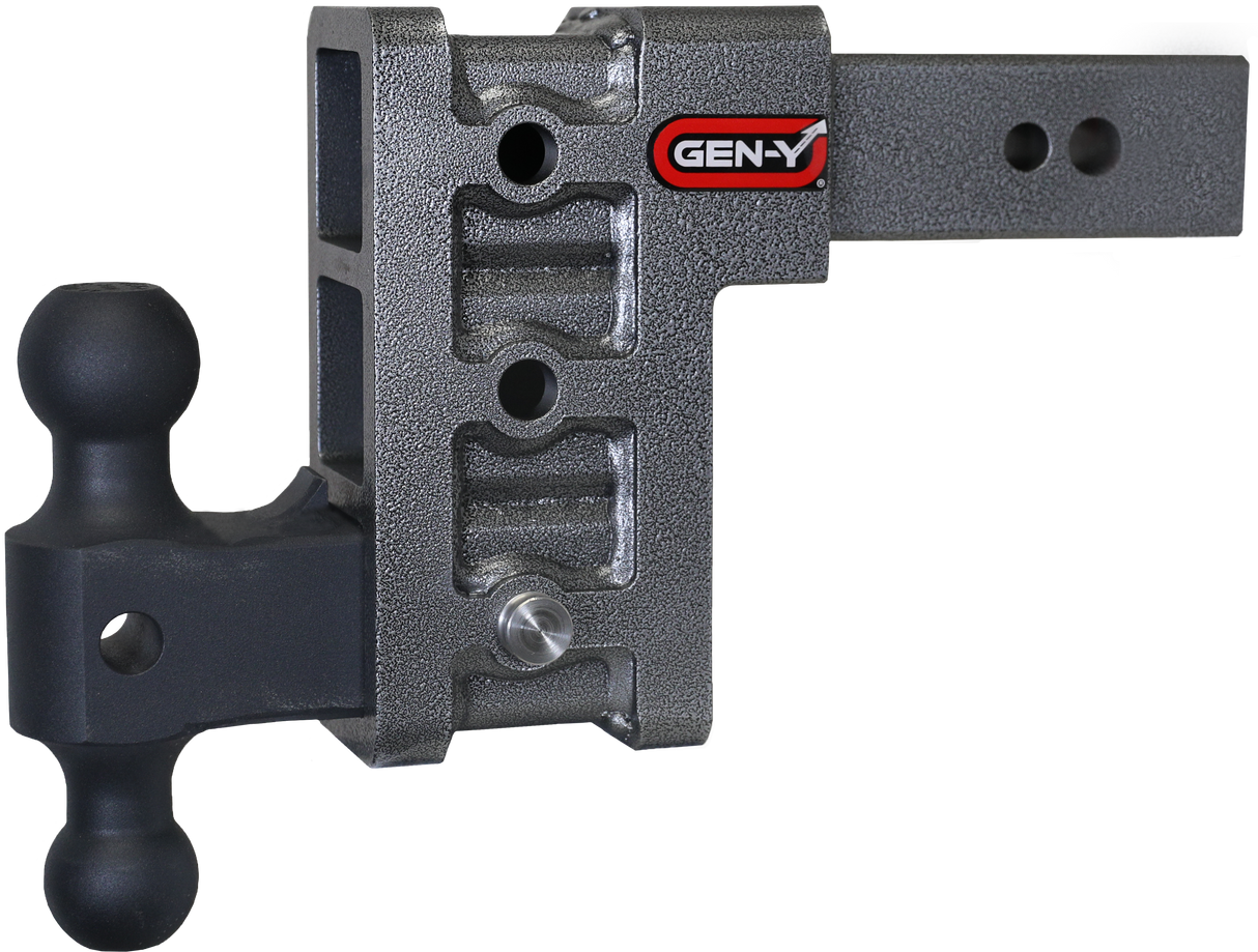GEN-Y - Hitch GH-1613 2.5" Shank 6" Drop 3.5K TW 32K Hitch & GH-0161 Versa-Ball - GH-1613