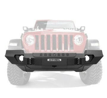 Go Rhino 230121T Trailline Winch Ready Front Full Width Bumper For Jeep