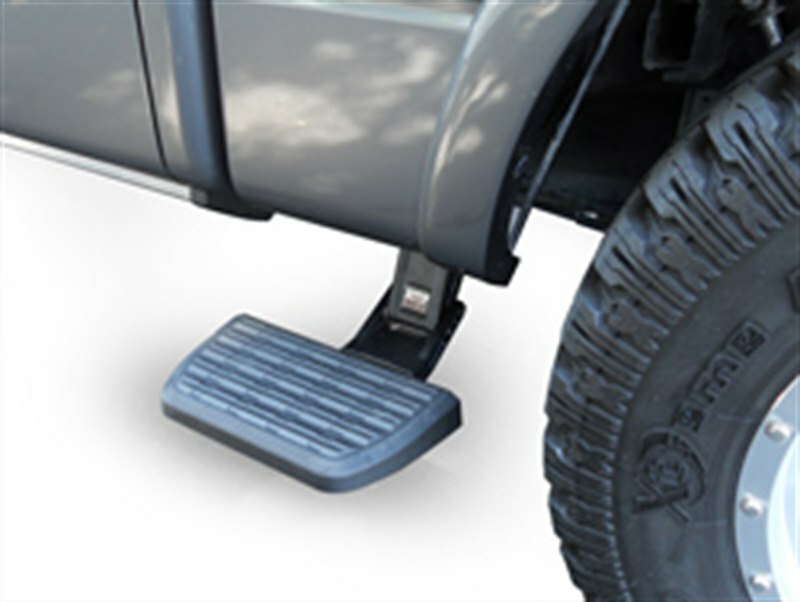 AMP Research 75404-01A Bedstep 2 Flp Dwn Side Bmpr Stp 02-08 Dodge Ram 1500, 03-09 Dodge Ram 2500/3500