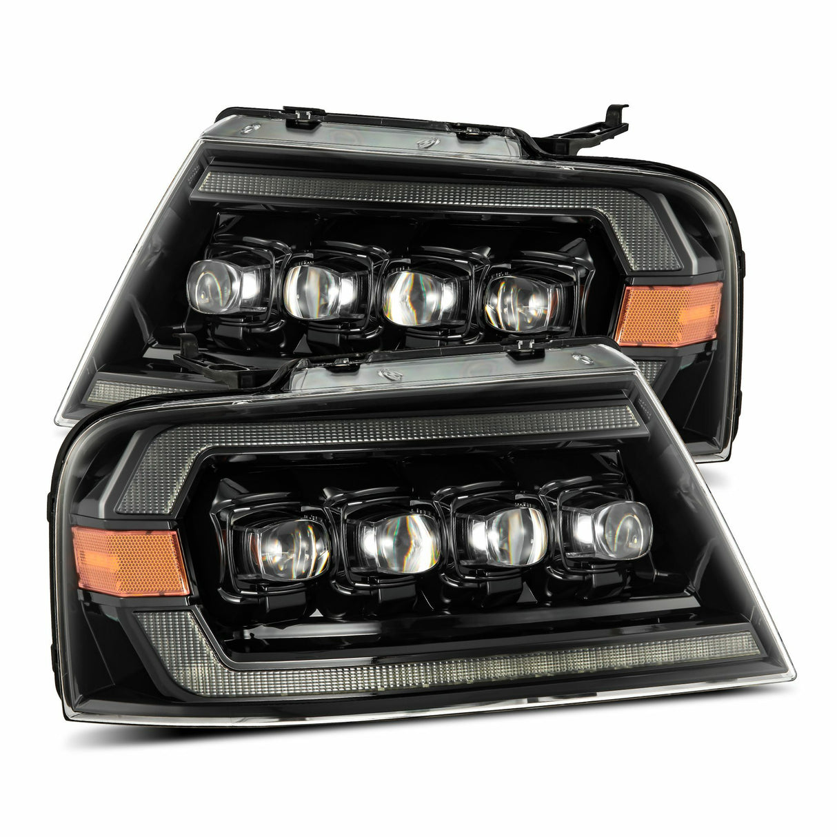 AlphaRex 880130 LED Projector Headlights in Alpha-Black