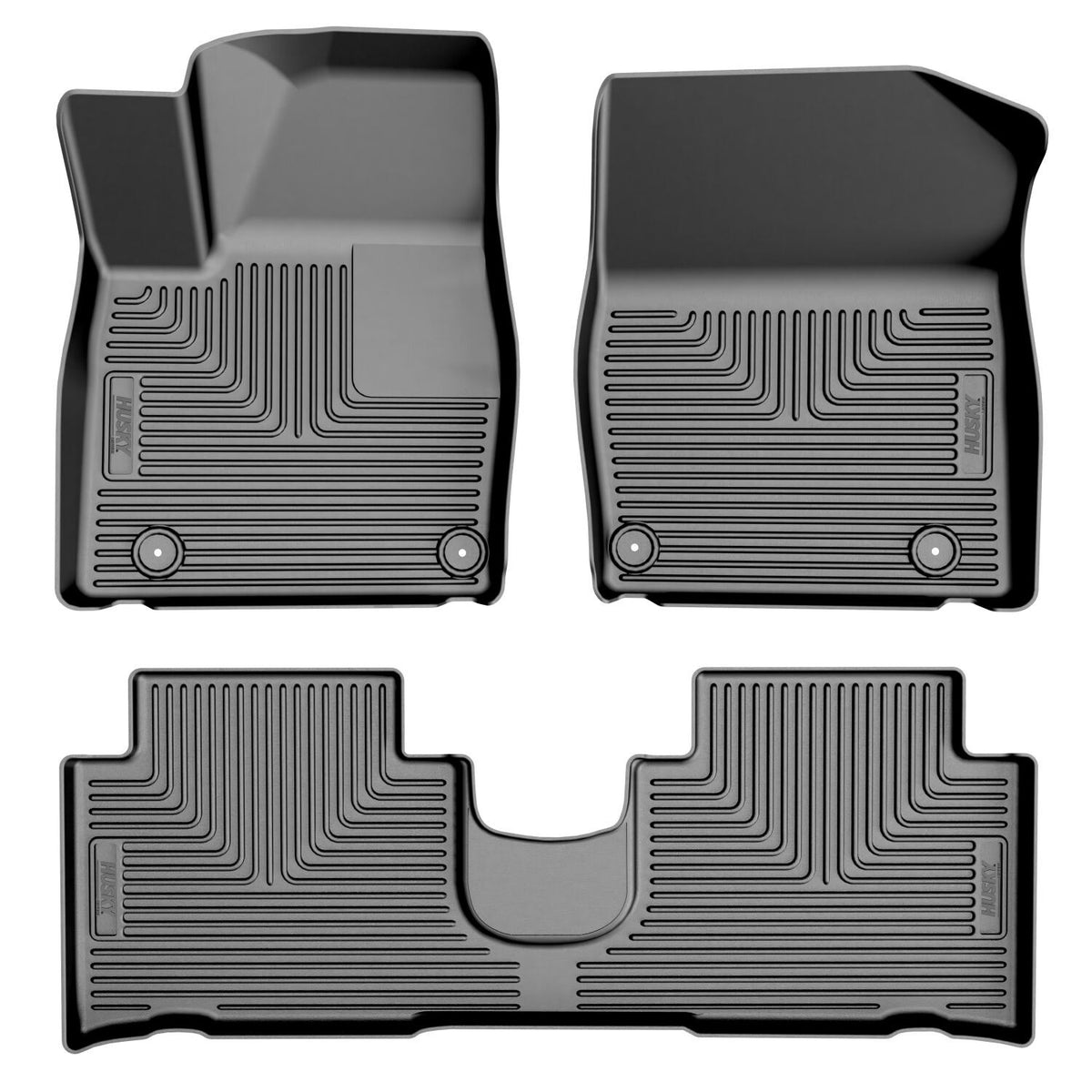 Husky Liners 96891 Weatherbeater - Front & 2nd Seat Floor Liners