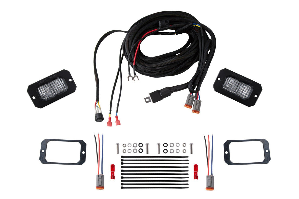 Diode Dynamics - Stage Series Flush Mount Reverse Light Kit, C2 Sport - DD7148