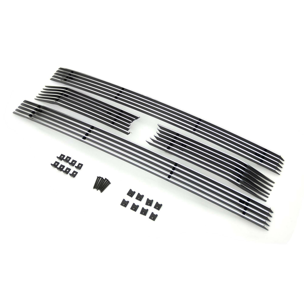 T-Rex Grilles - 4 Pc Horizontal Aluminum Billet Grille Overlay - 21573