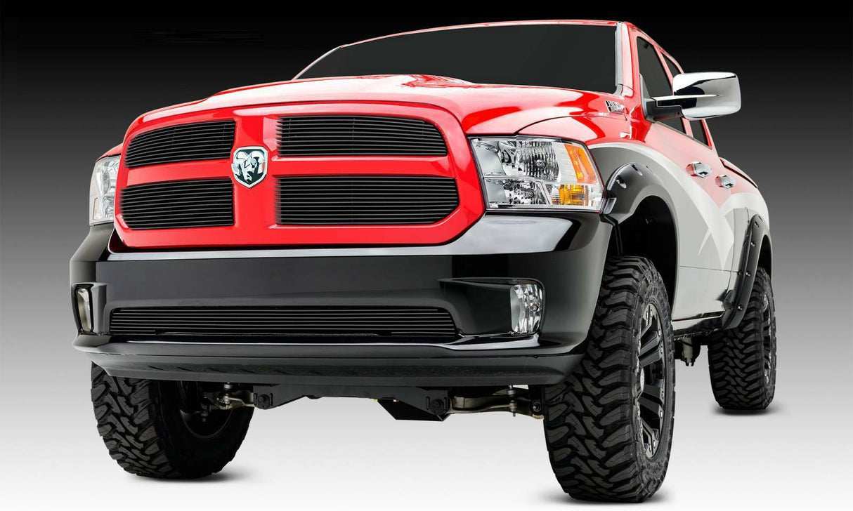 T-Rex Grilles - 4 Pc Horizontal Aluminum Billet Grille Overlay - 21458B