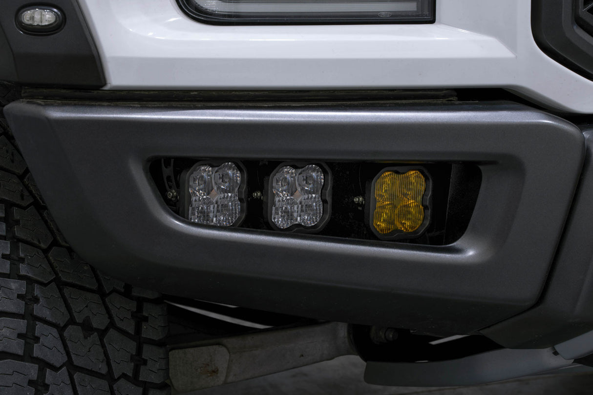 Diode Dynamics - SS3 LED Fog Light Kit for 2017-2020 Ford Raptor, Yellow Max - DD7361