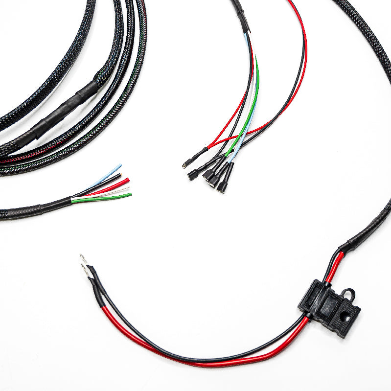 Nacho Offroad Technology - 25' Universal 4 Wire Reverse Harness w/ Switch - NAC11UHBK