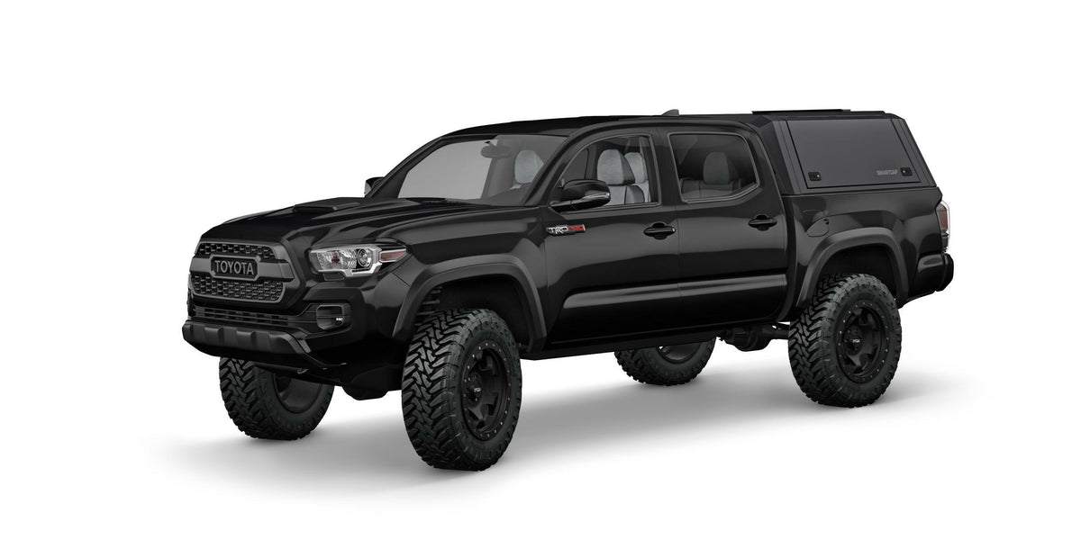 RSI SmartCap - Tacoma Truck Bed Cap SmartCapEVOa Adventure Matte Black For 16-23 Toyota Tacoma 6 Foot Standard Bed SmartCap - EA1317-MB