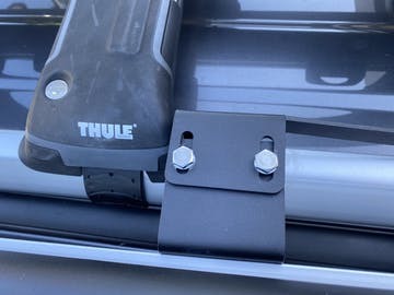 Rago Fabrication - 2010-2020 Toyota 4Runner Canopy/ Awning Mounts For Factory Roof Rail - R0000T4RUCAN