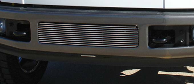 T-Rex Grilles - 1 Pc Horizontal Aluminum Billet Bumper Grille Bolt-On - 25564