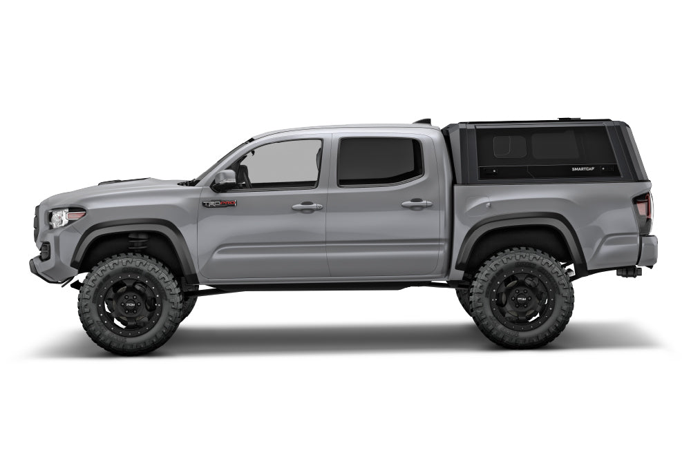 RSI SmartCap - Tacoma Truck Bed Cap SmartCapEVO Sport Matte Black For 16-23 Toyota Tacoma 6 Foot Standard Bed SmartCap - EV1317-MB