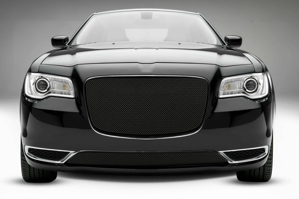 T-Rex Grilles - 1 Pc Small Mesh Mild Steel Sport Grille Overlay - 46436