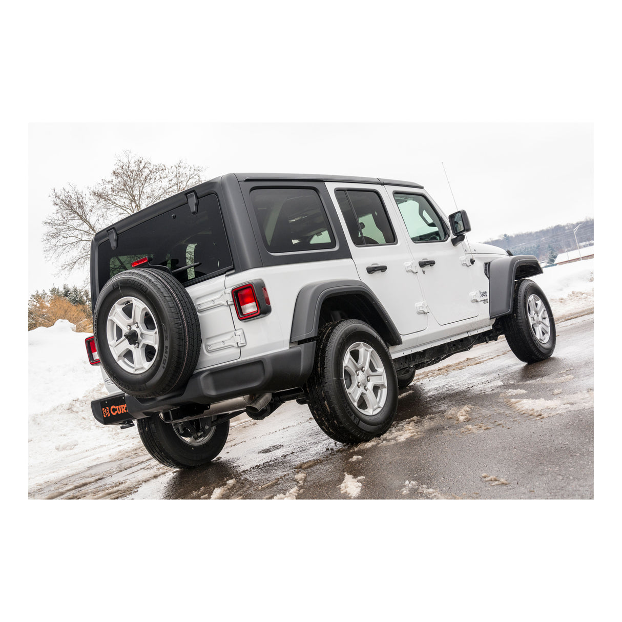 Curt - Class 3 Trailer Hitch, 2" Receiver, Select Jeep Wrangler JL - 13392