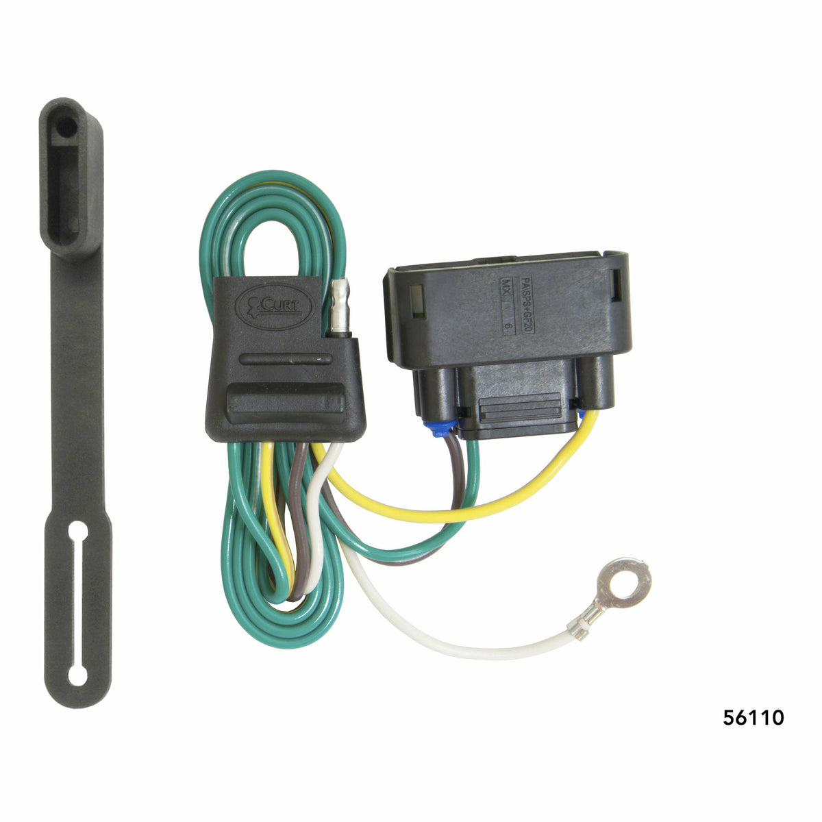 Curt - Custom 4-Flat, Select Ford F-150, OEM Tow Package Required - 56110