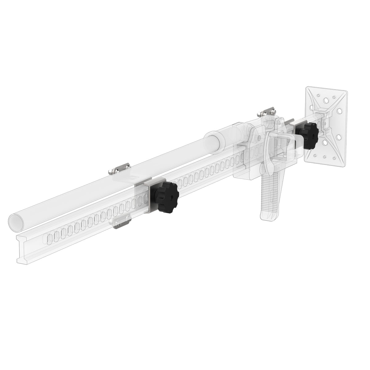 Hi-Lift Farm Jack Mount - Stainless Steel
