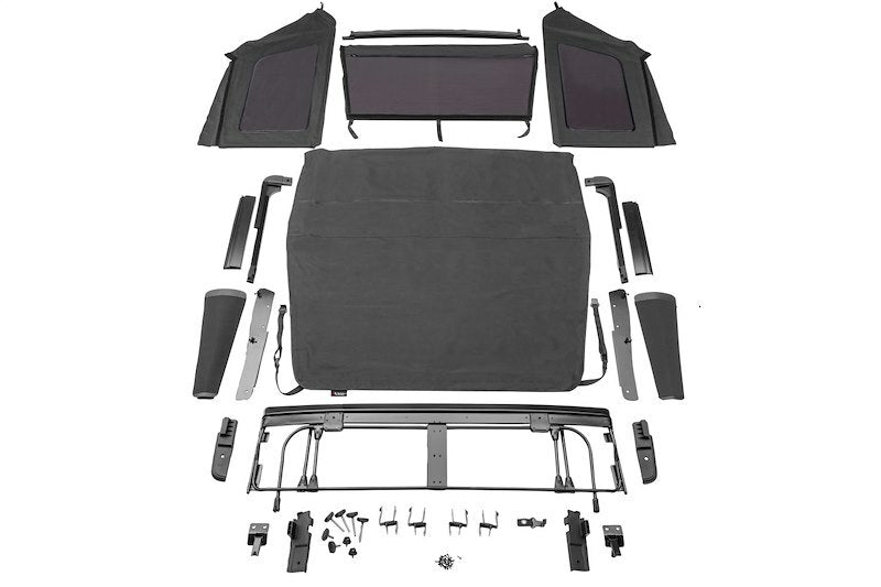 Rugged Ridge - Rugged Ridge 13862.35 VOYAGER TOP 2DR BLACK DIAMOND - 13862.35