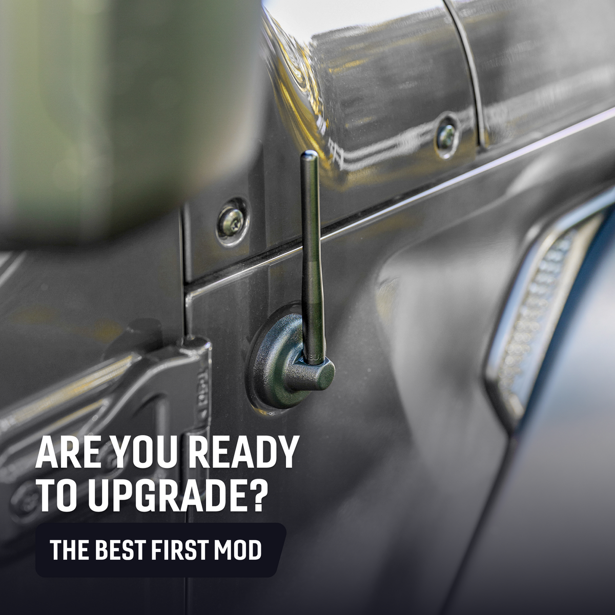 Perfect-Fit Stubby Antenna | Jeep Wrangler & Gladiator (2007-2023)