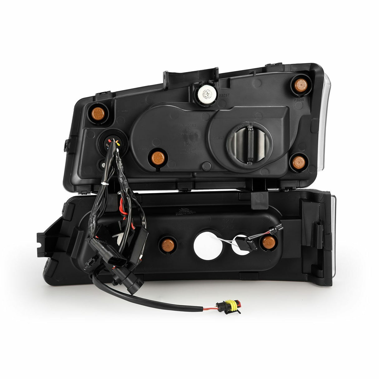 AlphaRex 880256 Projector Headlights Black